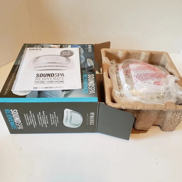 NWOT,Homedics Sleep Solutions,Sound Spa Rejuvenate, Sound Machine. - Picture 2 of 10